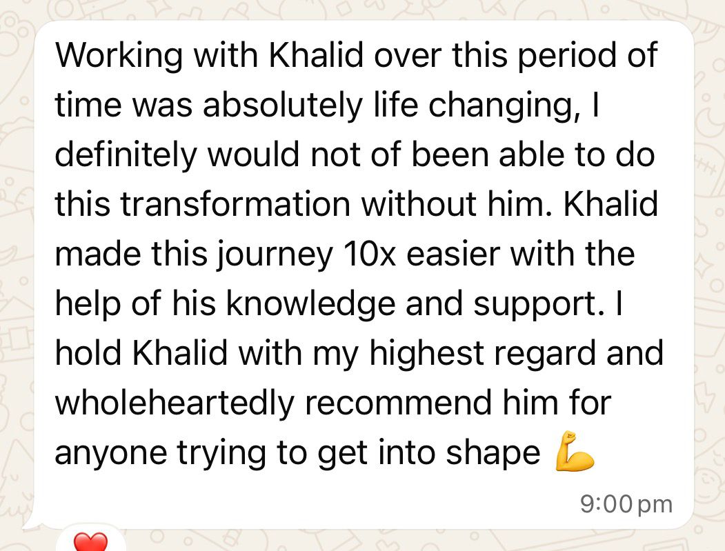 Client testimonial